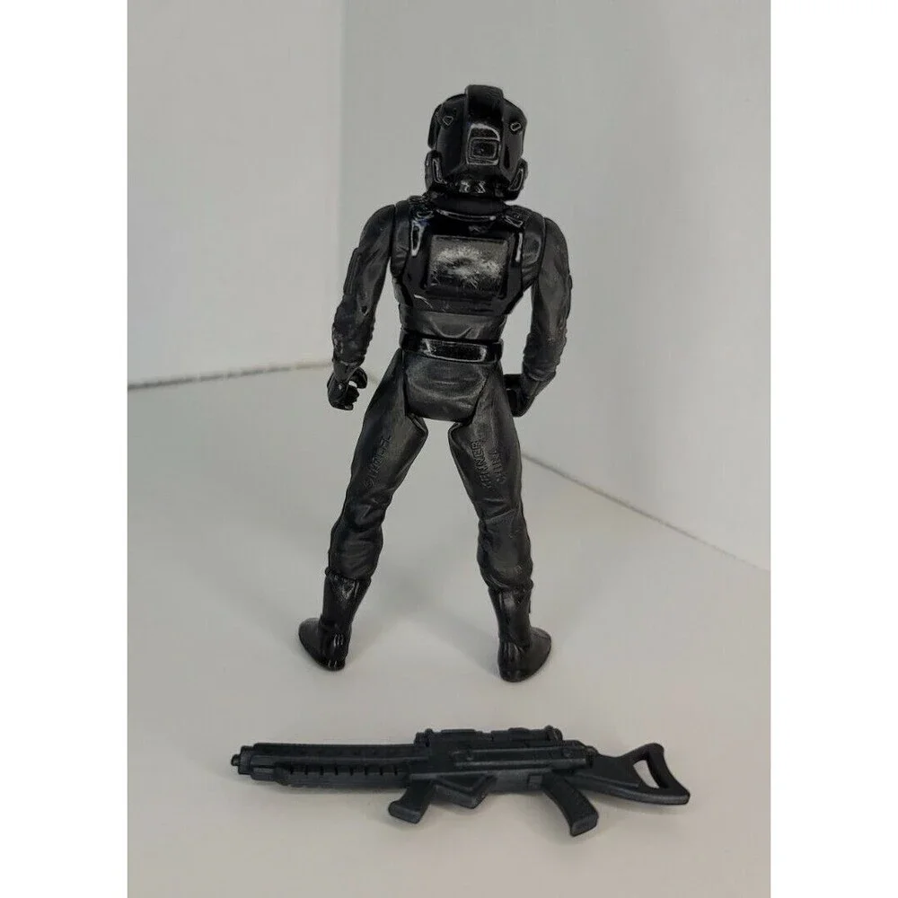 Vtg 95-97 Kenner Star Wars POTF Imperial‎ Lot (Tie Pilot, Tarkin, Vader, Gunner)